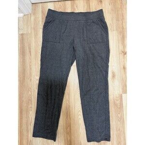 St Johns Bay Womens Large Gray Comfort Stretch Skinny Leggings